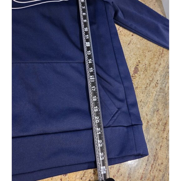 Nike Mens XS Hoodie Sweatshirt Just Do It Spell Out Pullover Blue Hoodie - Picture 4 of 14